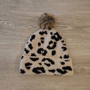 Women's Soft Animal Print Winter Hat